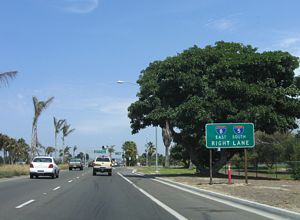 Sunset Cliffs Blvd north at I-8 - San Diego, CA