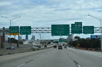 I-10 east at I-95 - Jacksonville, FL