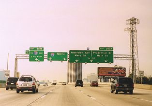 I-95 north at I-10 - 2003