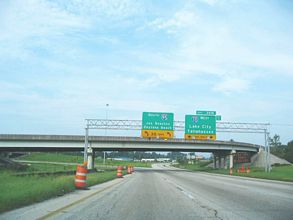 I-95 south at I-10 - 2005