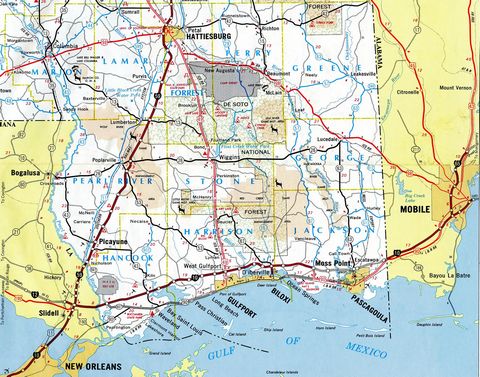 Mississippi Gulf Coast - 1977