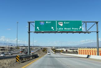 Interstate 11 North at I-215 in Henderson, Nevada