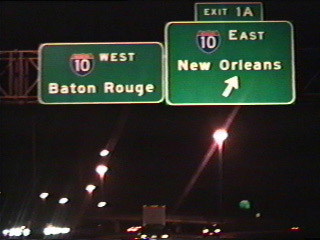 I-12 West at I-10 in 1996