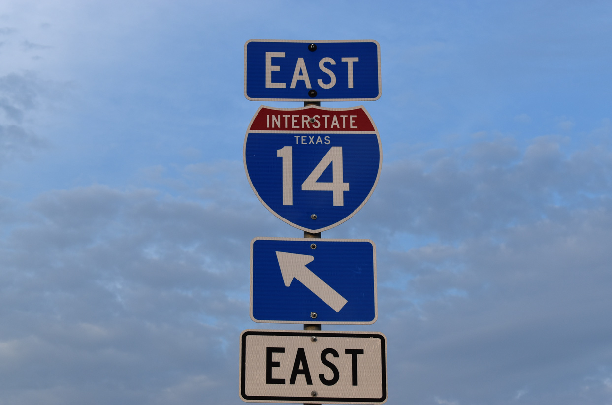 US 190 east at IH 14 - Copperas Cove, TX