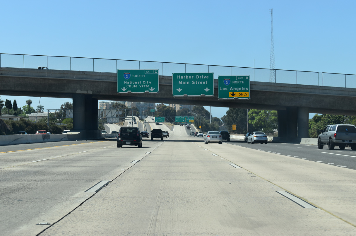 SR 15 south at I-5 - San Diego, CA