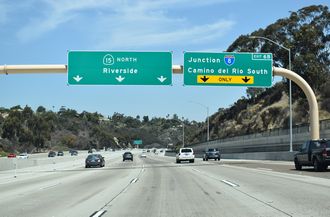 SR 15 north at I-8/15 - San Diego, CA