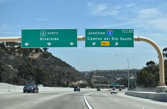 SR 15 north at I-8/15 - San Diego, CA