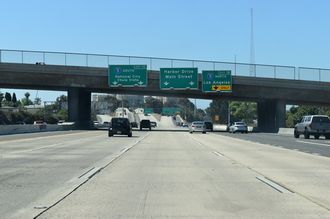 SR 15 south at I-5 - San Diego, CA