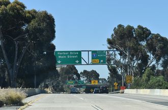 SR 15 south at Wabash Blvd - San Diego, CA