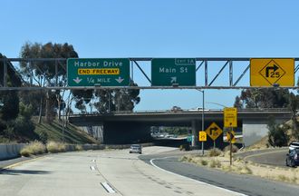 SR 15 south at Wabash Blvd - San Diego, CA