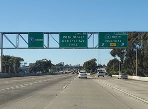 I-5 north at SR 15 - San Diego, CA