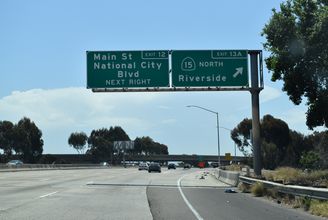 I-5 south at SR 15 - San Diego, CA