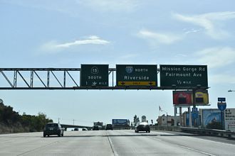 I-8 west at I-15/SR 15 - 2018