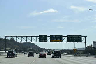I-8 west at I-15/SR 15 - 2018