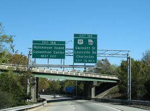 I-16/US 17 split - Savannah, GA - 2006