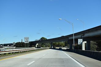I-16 east at MLK Blvd - Savannah, GA