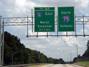 I-75 south at I-16 - 2003
