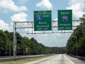 I-75 south at I-16 - 2003
