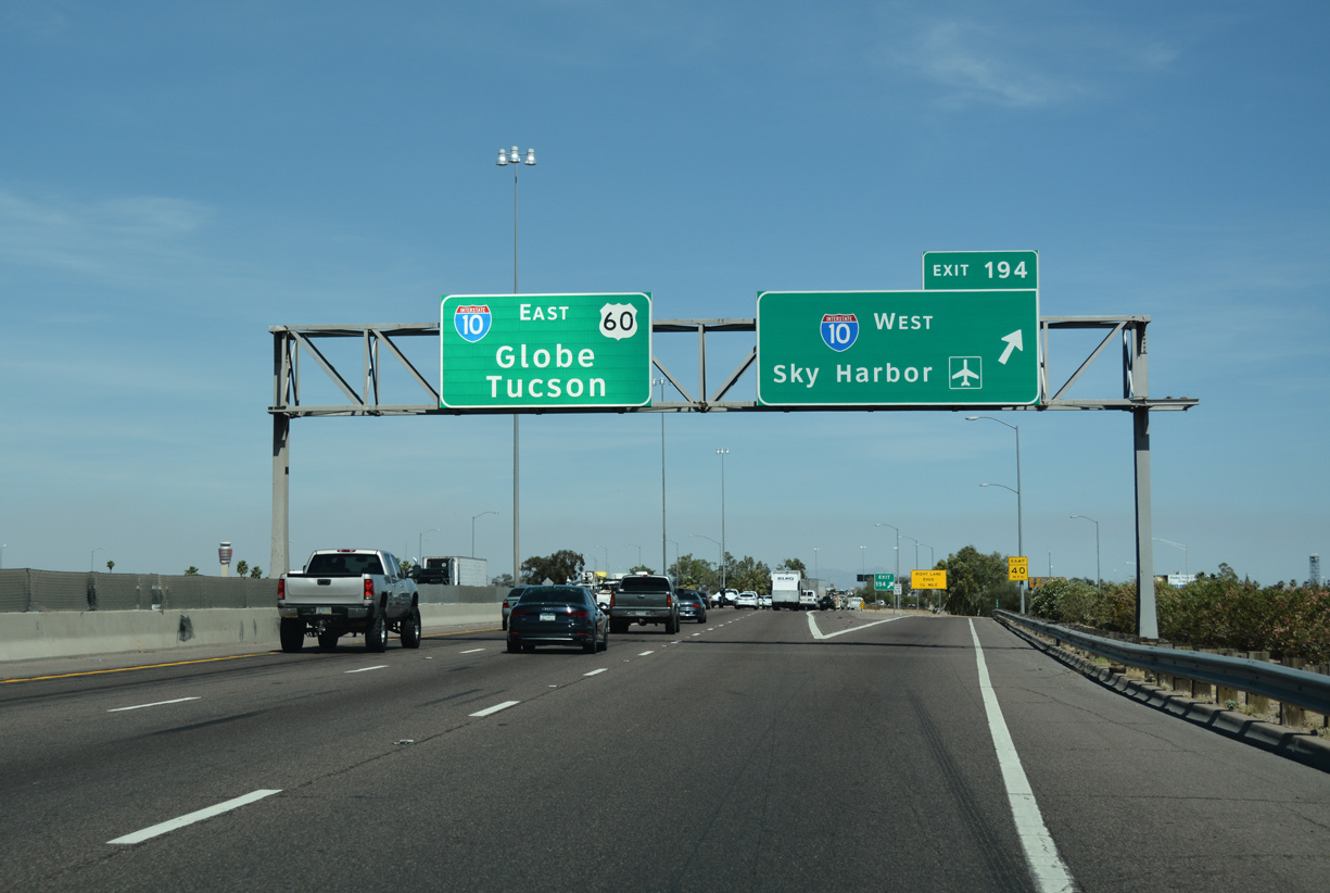 I-17/US 60 south at I-10 - Phoenix, AZ