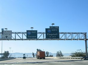 I-10 east at I-17/US 60 - 2005