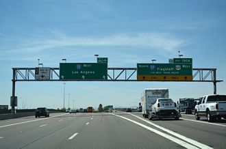 I-10/US 60 west at I-17 - Phoenix, AZ