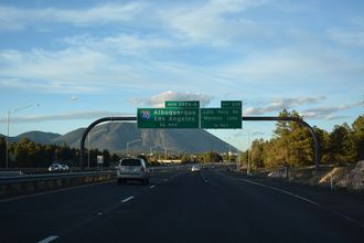I-17/SR 89A north at I-40 - Flagstaff, AZ