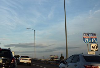 I-17/US 60 south at I-10 - Phoenix, AZ
