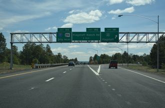 I-40 east at I-17/SR 89A - Flagstaff, AZ