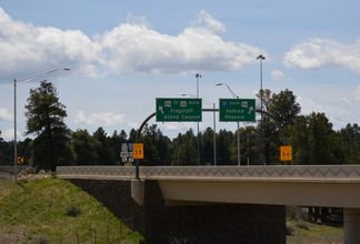 I-40 east at I-17/SR 89A - Flagstaff, AZ