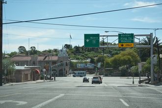 Crawford St east at Business Loop I-19 - Nogales, AZ