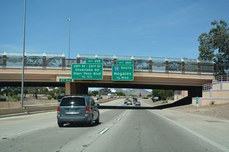 I-10 west at I-19 - Tuscon, AZ