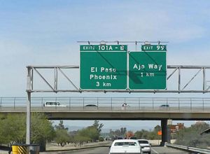 I-19 north at I-10 - 2005