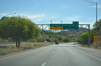 I-19 south at International St - Nogales, AZ