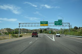 I-19 south at Western Av - Nogales, AZ