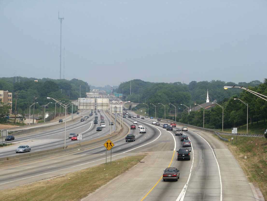 Interstate 20 at Capitol Avenue in Atlanta, Georgia