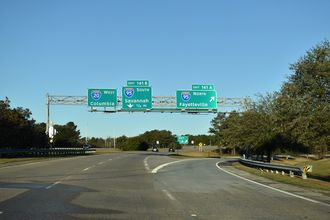 Business Spur I-20 west at I-20/95 - Florence, SC