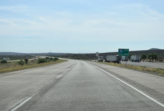 IH 10 east at IH 20 - Reeves County, TX