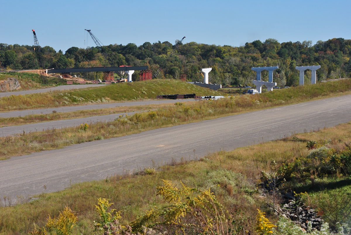 I-22/65 interchange construction - 2012