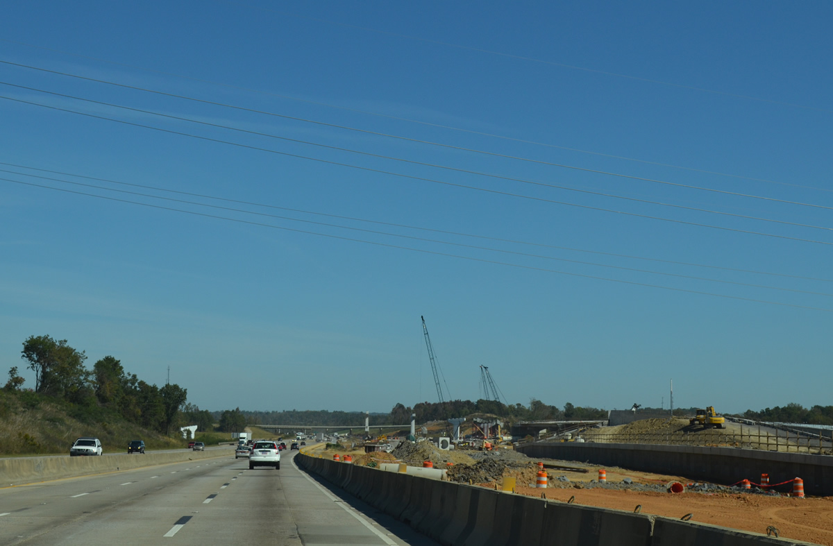 I-22/65 interchange construction - 2012