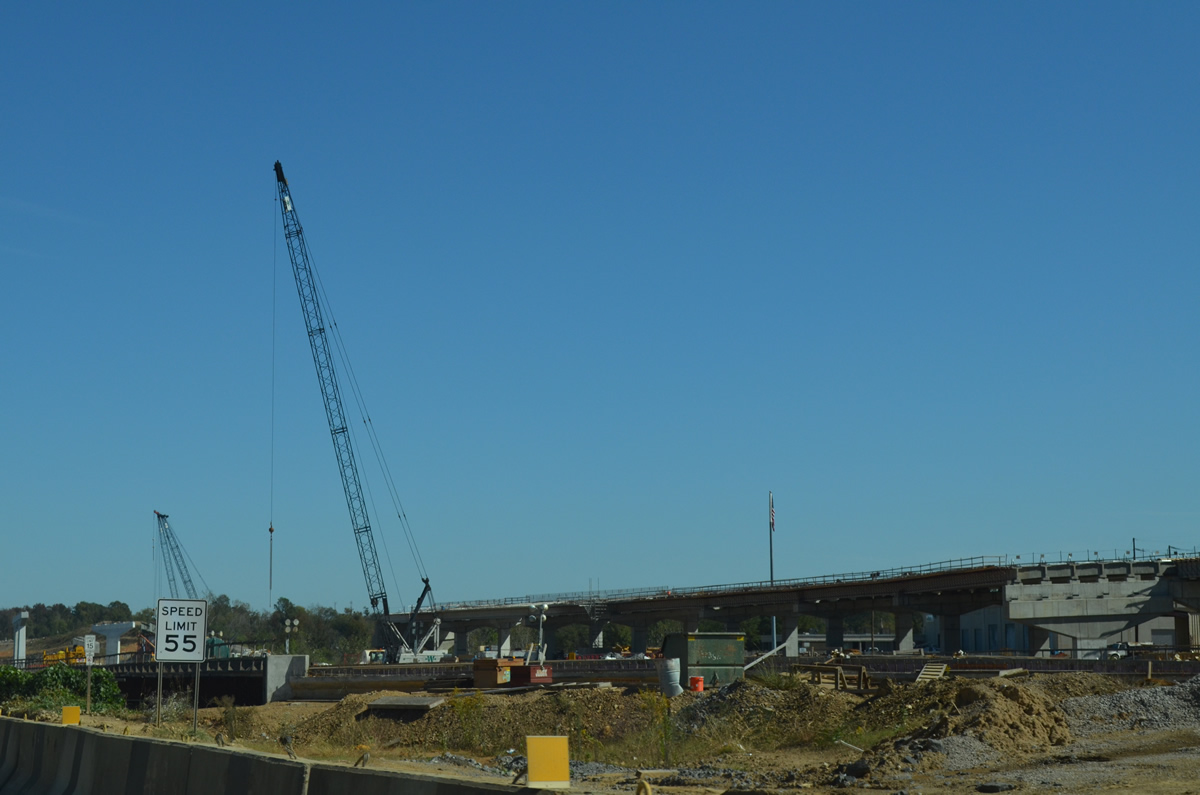 I-22/65 interchange construction - 2012