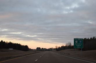 I-269/MS 304 one mile northeast of I-22/U.S. 78 at Byhalia, MS