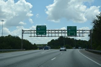 I-24 east at I-75 - Chattanooga, TN