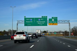I-75 north at U.S. 41/76, one mile south of I-24 in East Ridge, TN