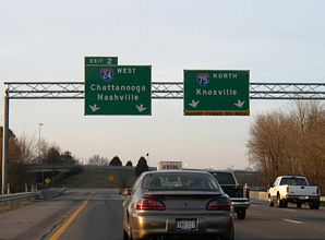 I-75 north at I-24 - 2003