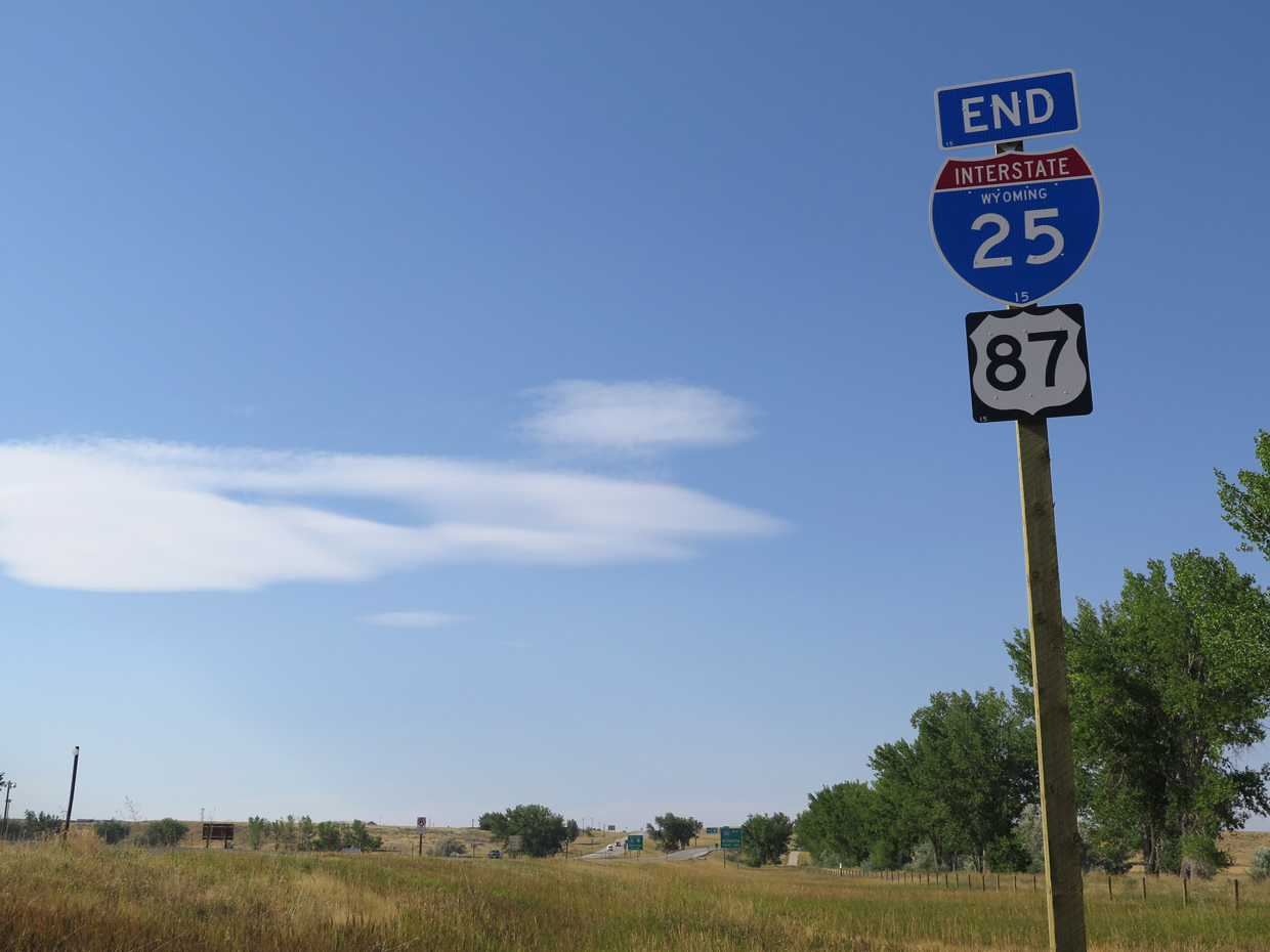 I-25 north end - Buffalo, Wyoming