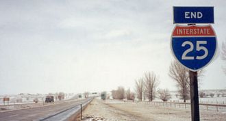 I-25 north at I-90 - 2001