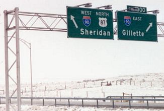 I-25 north at I-90 - 2001