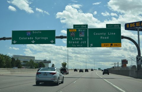 I-25 south at E-470 / C-470 - Lone Tree, CO