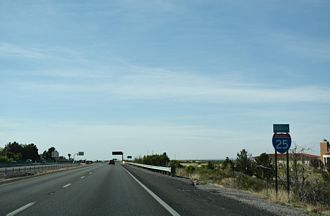 I-25 south at I-10 - Las Cruces, New Mexico