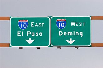 I-25 south at I-10 - 2014